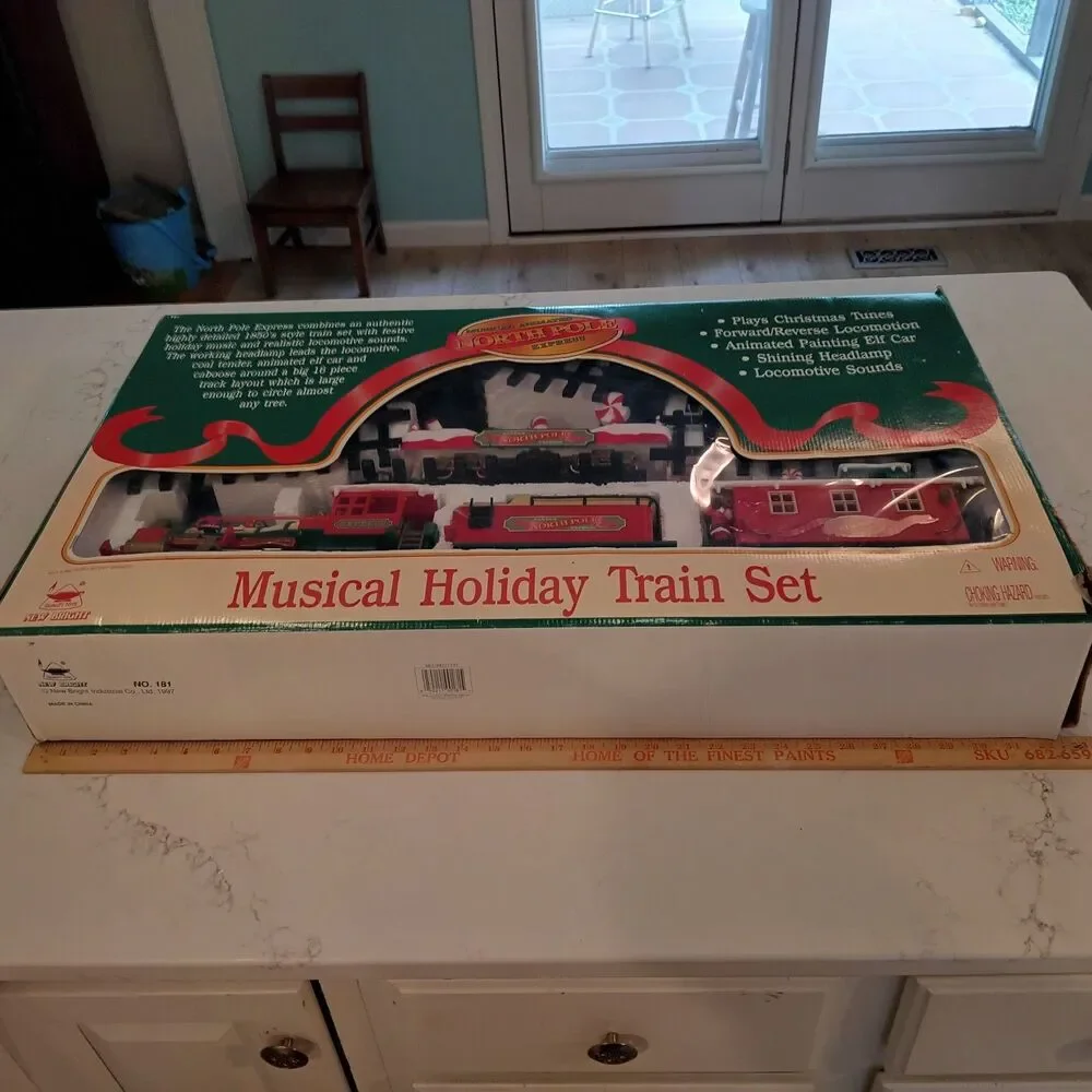 New Bright holiday train
